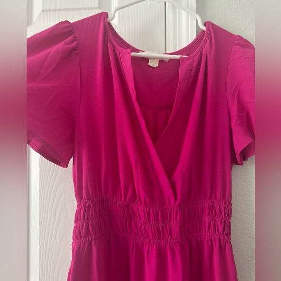 NWOT Pink Floor-Length Maxi Dress - M - Picture 3 of 3